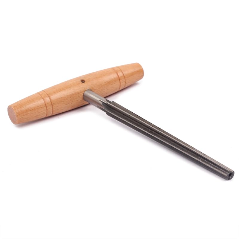 Violin Viola Peg Hole Reamer for 3/4 4/4 Violin with Wood Handle Violin Luthier Tool