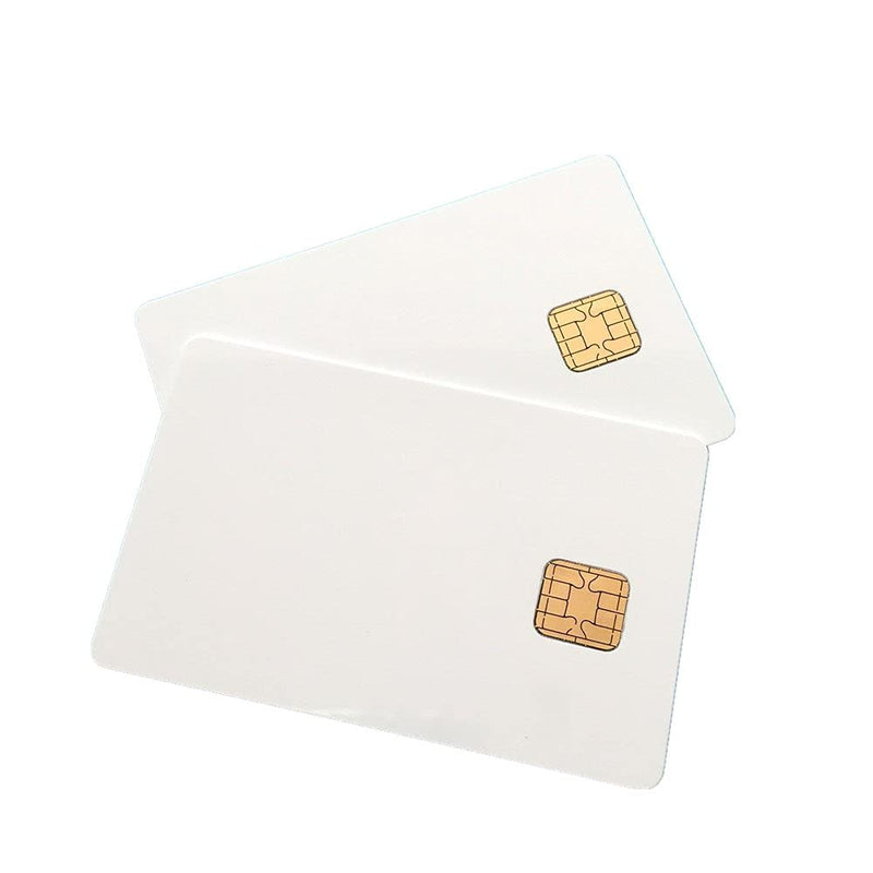 UNFUSED J2A040 40k EEPROM with 2 Track Hi CO Magstripe Compatible JCOP21 36K Java JCOP Based Smart Card with SDK Kit 5 Pcs by XCRFID White