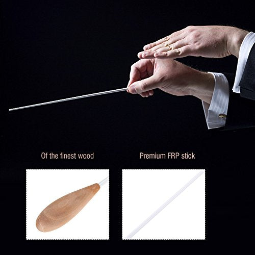 [AUSTRALIA] - 15 inch Music Conductor Batons Music Band Conducting Baton for Choral Symphony Concert 