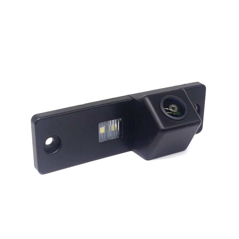 AHD/CVBS Car Rear View Camera's Fisheye Lens License Plate Lamp-Camera with RCA Cable & Vehicle Camera for Toyota 4Runner/Hilux Surf/Fortuner SW4 / Toyota Innova & Backup Camera (CVBS) CVBS