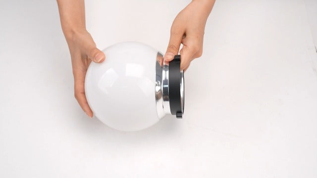 Soft Light Ball, Professional Photography Diffuser Dome, Mount Compatible 15cm Alloy+Plastic Modifier for Studio Portrait Product Shoots