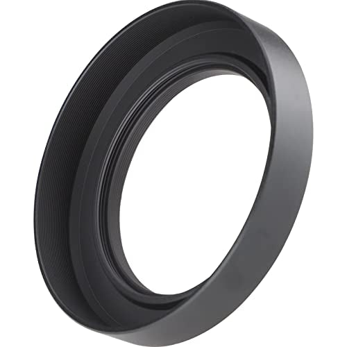 Haoge LH-N52+UV-52 Metal Round Lens Hood + 52mm UV Filter Kit for Nikon NIKKOR Z 40mm f/2, Z 28mm f/2.8, Z 28mm f/2.8 (SE) Lens,Screw Hood,Compatible with 52mm UV Filters