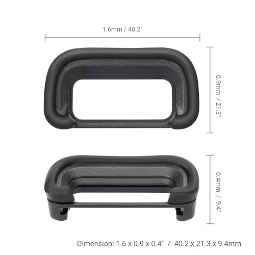 A6700 FDA-EP20 Eyecup,2 Pack Soft Silicone Camera Viewfinder Eyepiece Replace Sony FDA-EP20