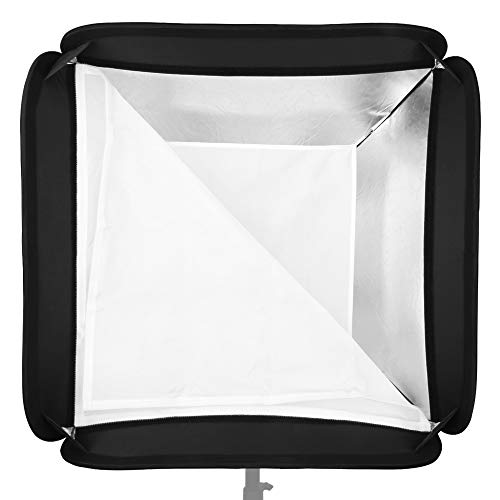 Godox 24"x24"/60cmx60cm Portable Collapsible Softbox Kit for Camera Photography Studio Flash fit Bowens Elinchrom Mount Godox softbox 24"