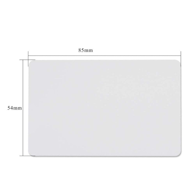 100pcs Mi-Fare 1K S50 RFID Card, Rewritable UID Smart Card, Premium 13.56MHz PVC Blank Card for Door Access Control, Block 0 Sector