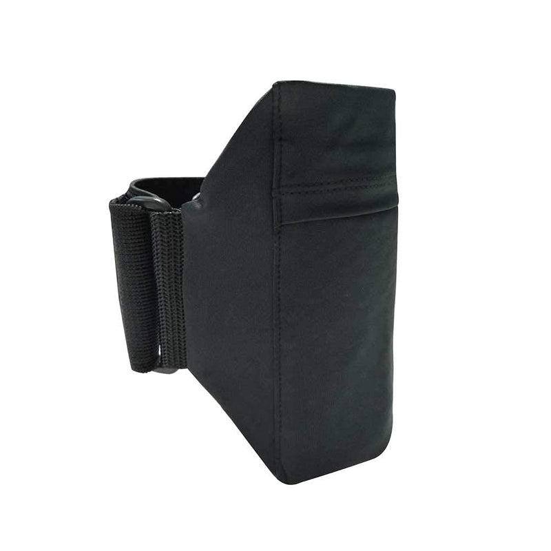 Equestrian Riders On The Leg Cell Phone Holder for Calf, Running Sports Armband for iPhone 6 6S 7 8, Samsung Galaxy S9/8/7/6, Running Workouts Arm Band Strap Pouch for Jogger Hiker, Black, S Small--(Arm/Calf size from 9-12'')