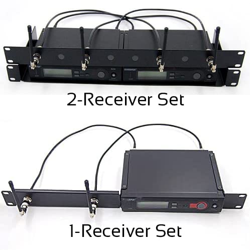 [AUSTRALIA] - RK Antenna Extension Cable with BNC and Bulkhead Connector for Wireless Microphone Combination System, Lenght 20‘’ (4 Pack) 