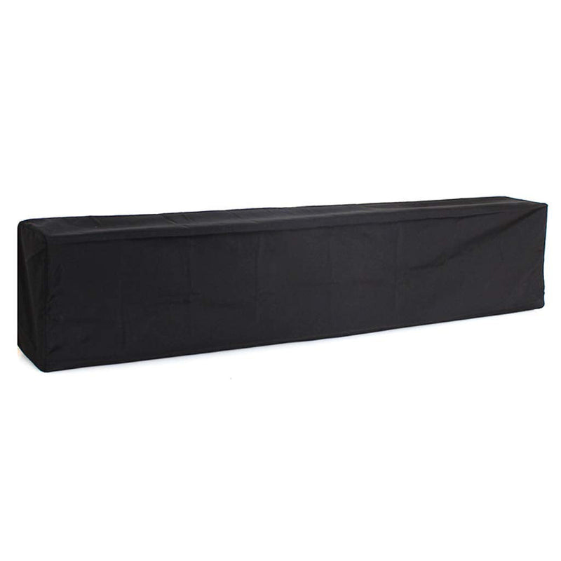 88 Key Piano Keyboard Dust Cover - Keyboard Dust Cover 88 Key Electronic Keyboard Cover - Electronic Keyboard Cover - Digital Piano Cover - Electronic Piano Keyboard Dust Cover on Stage, Black