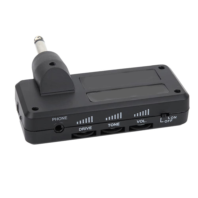 [AUSTRALIA] - Guitar Headphone Amp, Bass Headphone Amp Portable Guitar Amp Mini Plug Guitar Amplifier Rechargeable Electric Guitar Bass Amp for Electric Guitar 