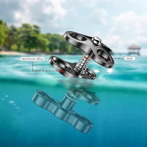 Sea frogs Triple Ball Clamp for Diving Underwater Photography System