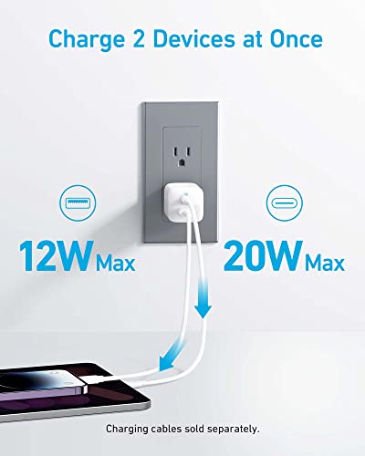 Anker USB C Charger 33W 6 ft Lightning Cable
