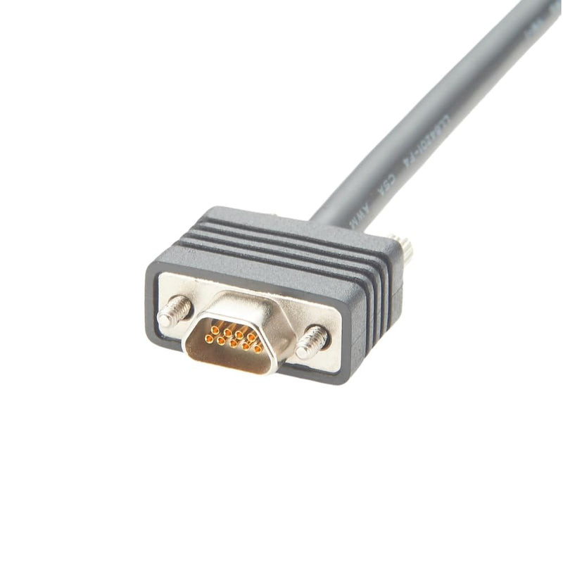 Micro DB9 to DB9 Female RS232 Serial Cable Micro D 9 Pin Null Modem Cable Compatible with 038-003-084, 834219041 (1.5M/5FT)
