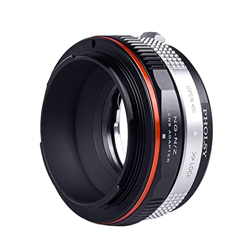PHOLSY Lens Adapter Compatible with Nikon F (G-Type) Lens to Nikon Z Camera Nikon F or G to Nikon Z