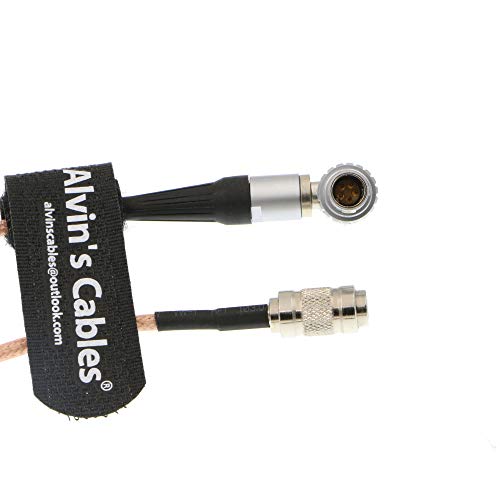 Alvin's Cables Timecode Systems DIN 1.0/2.3 to 5 Pin Timecode Input Cable for Sound Devices 633 Ultrasync One
