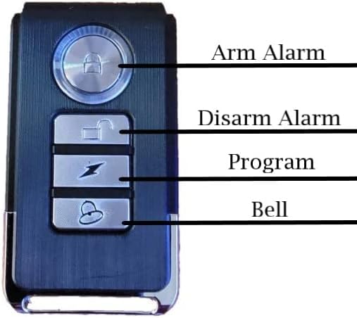 Guardian Golf Cart Alarm with Wireless Installation, Magnet Install. Anti Theft Alarm Secures to Golf Cart Detects and Deters Theft.