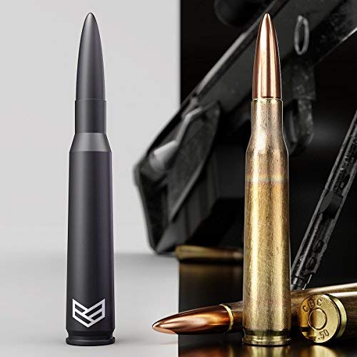 RONIN FACTORY Bullet Antenna Chevy Silverado & GMC Sierra Trucks - 50 Cal Truck Antenna Accessories - Carwash Safe - Short Replacement Antenna for Truck TuffLock Antenna Chevy & GMC - Standard