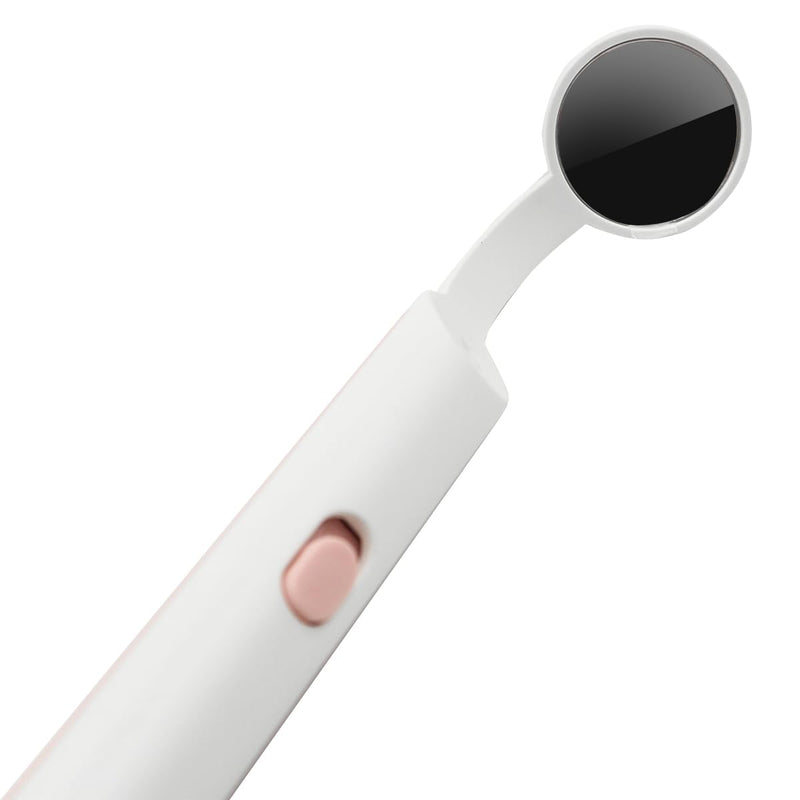 Hsthe Sea 2 Piece Dental Mirror with LED Light, Anti-Fog Mouth Mirror for Oral Care