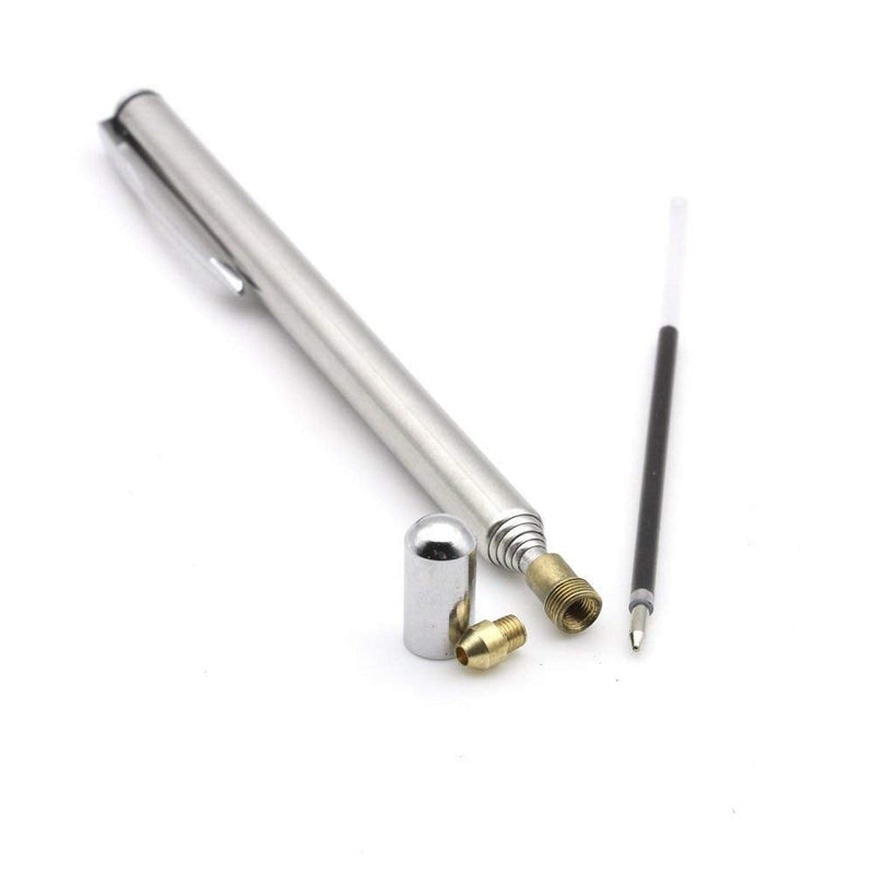 Selling Wonderful 10PCS Stainless Steel Pen Size Pocket Pointer With Clip - Hand Pointer Extendable Telescopic Retractable Ballpoint Pen Pointer Handheld Presenter Classroom Whiteboard Pointer 10-PACK