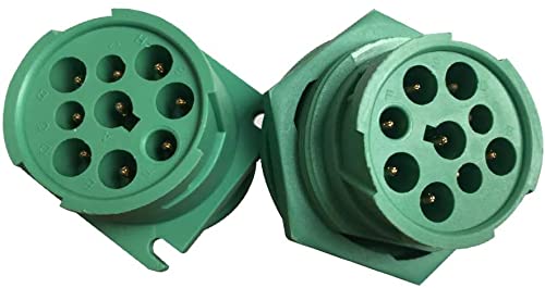 [AUSTRALIA] - Green Type 2 J1939 9pin Splitter Y Cable 