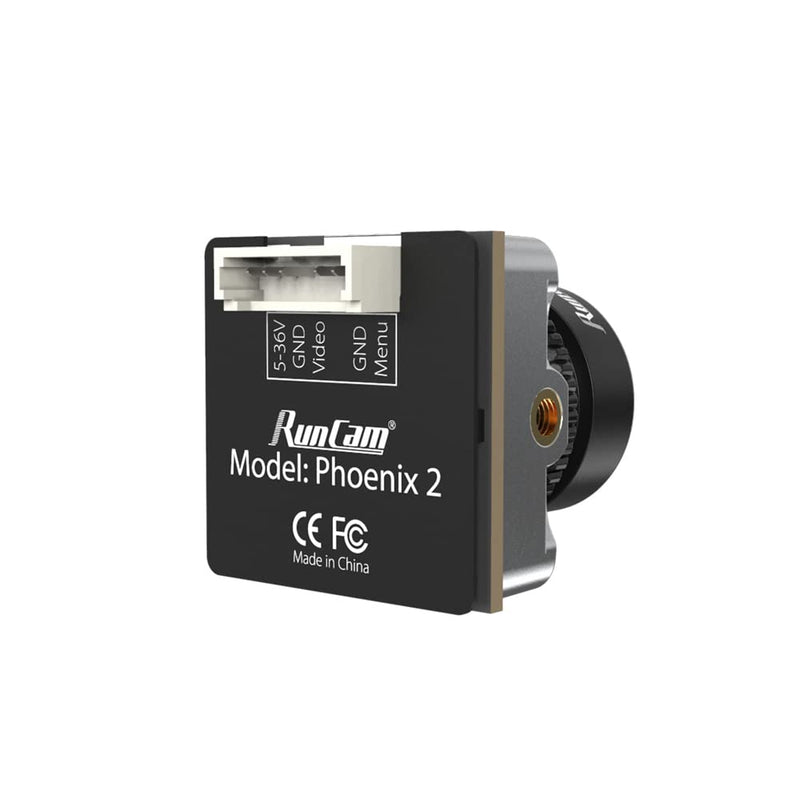 RunCam Phoenix 2 Micro FPV Camera 1000TVL FOV 155° Super Global WDR Day&Night Freestyle Cam with 2.1mm Lens 4:3/16:9 Switchable for FPV Drone,etc.