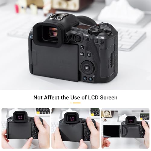 Extended EOS R5 Mark II R5II Eye Cup,Replaces Canon Eyecup ER-KE for Canon EOS R5 Mark II