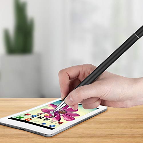 WeTest Capacitive Stylus Pen,Magnetism Cover Cap, High Sensitivity and Precision, Universal for Tablets and Other Touch Screens, silver