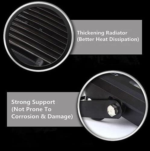 IR Infrared 940nm Illuminator, 120 Degree Wide Angle, Waterproof Outdoor LED Infrared Light Lamp for IP CCTV Monitoring Security Cameras, AC 85-265V