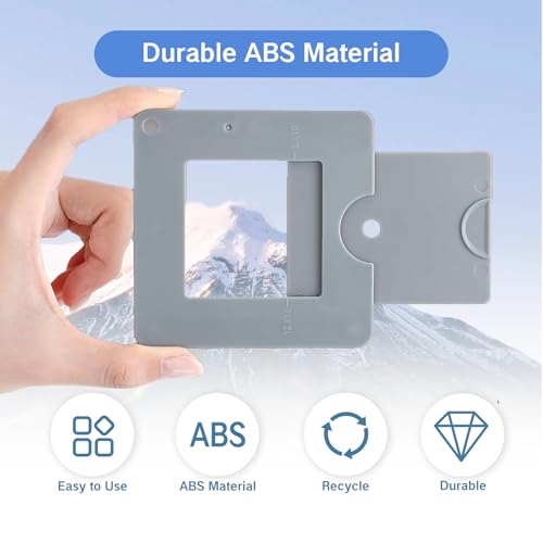 View Finder for Artists Painting Photography Artist Tool with Sliding Mechanism Optical Viewfinder for Art Composition Custom Reel Tool for Directors Snow Weather Camera Aid