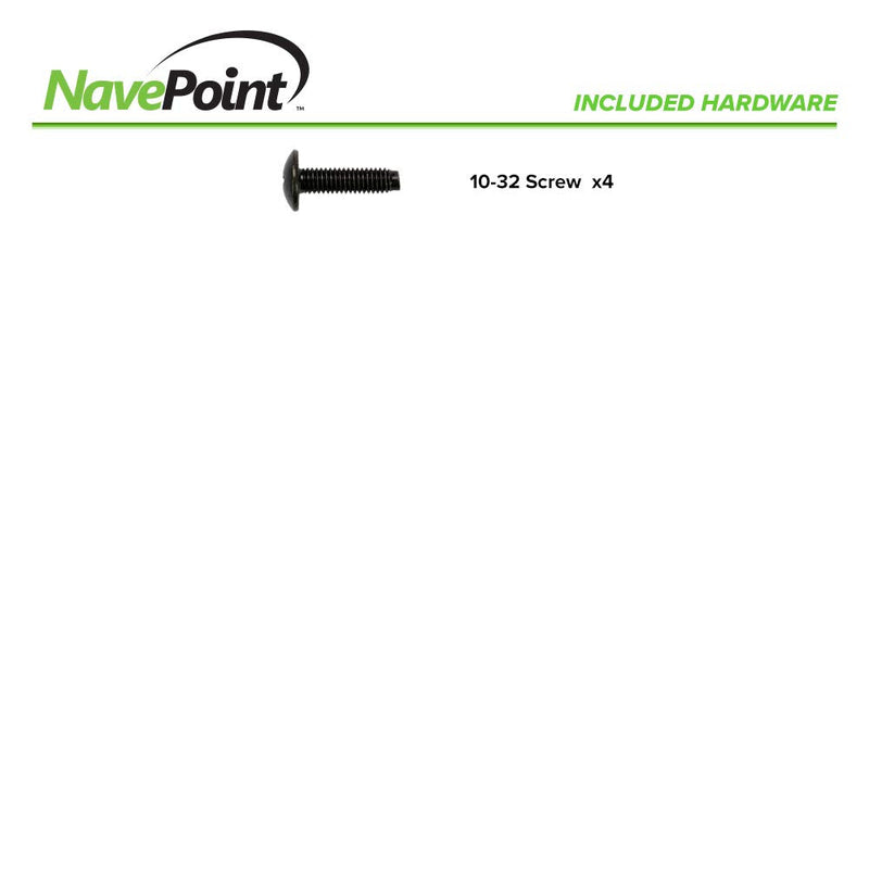 NavePoint 2U Blank Rack Mount Panel Spacer for 19-Inch Server Network Rack Enclosure Or Cabinet Black