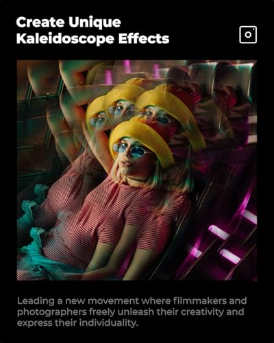 K&F CONCEPT 82mm Kaleidoscope Effects Filter Prism