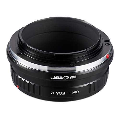 K&F Concept Lens Mount Adapter Compatible for Olympus OM Lens to Canon EOS R Camera Body
