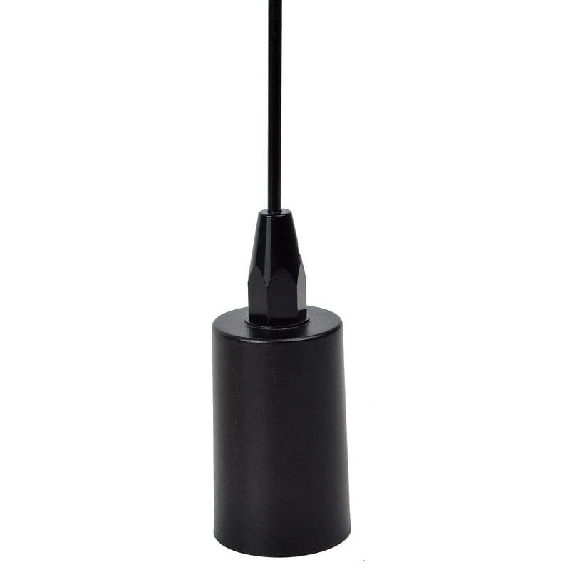 UAYESOK Stainless Steel Marine VHF Antenna, 15 Inch Low Profile | Boat Antenna for Cobra Icom Uniden Standard Horizon Marine VHF Radio, 16.4ft RG-58 Coaxial Cable, L-Mount Bracket
