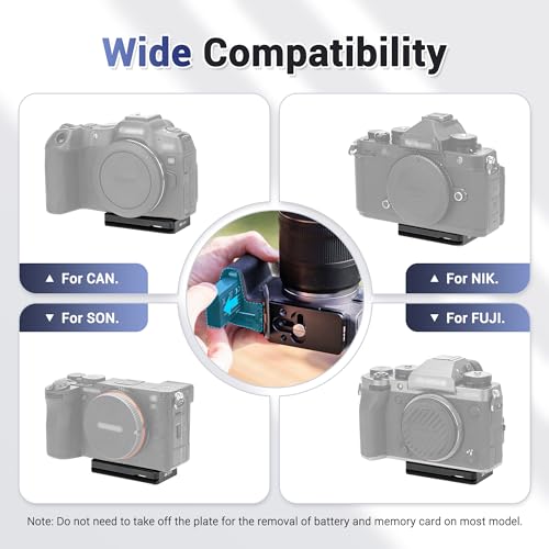 A7CII A7CR Eyecup + Quick Release Plate for AirTag