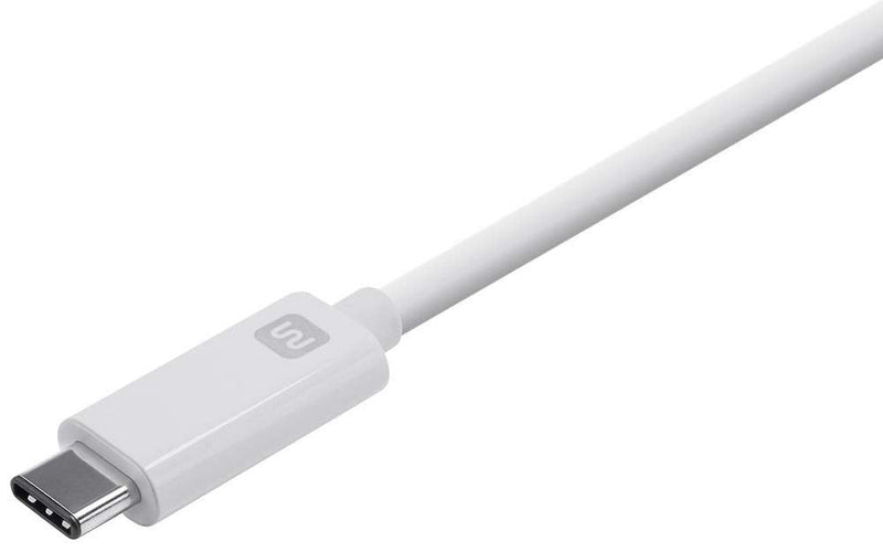 Monoprice USB-C to HDMI 2.0 Adapter - 4K@60Hz, Supports Up to 10Gbps Data Rate, USB 3.1 SuperSpeed, Compatible with MacOS, Windows, and Chrome OS, White - Select Series (Pack of 2) 1 Count (Pack of 2)