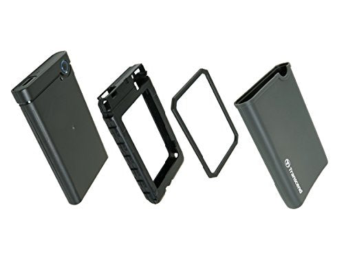 Transcend StoreJet 25CK3 2.5” SATA III SSD/HDD Enclosure Kit USB 3.1 Gen 1 TS0GSJ25CK3,Grey