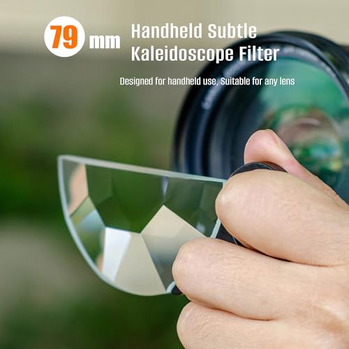 79mm Handheld Kaleidoscope Split Diopter Effects Filters 79mm handheld kaleidoscope