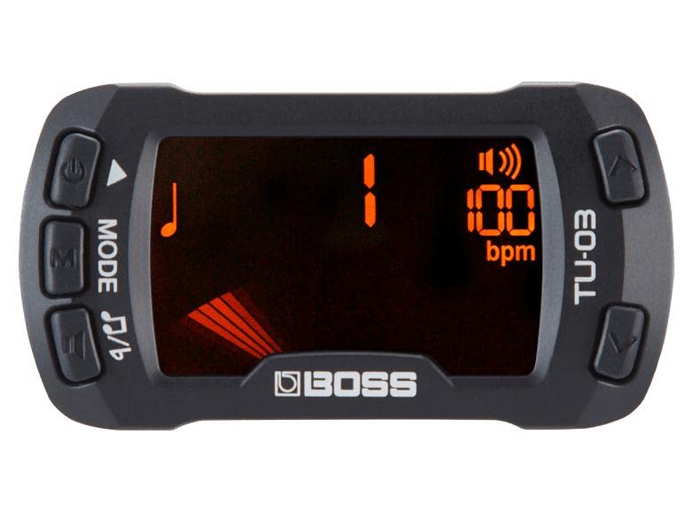 BOSS TU-03 Clip-on Tuner & Metronome (TU-03) Tuner + Metronome