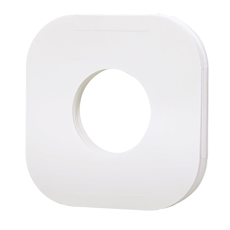 7 Inches Record Inner Sleeves, 40 Pack Acid-Free Paper Vinyl Record Inner Protective Sleeves for 7" EP Vinyl Records, White