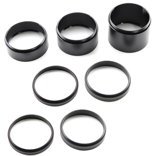 M48 2-Inch Telescope Extension Tube Kit, M48x0.75, 7-Piece Extension Tube Set – 2" / 7-Piece