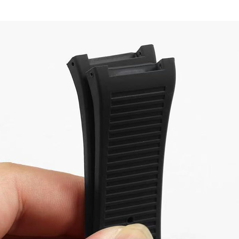 26mm Rubber Silicone Watch Band Strap Compatible with Ferragamo F80 Sports Series watch
