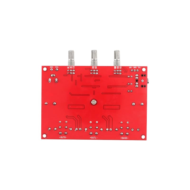 TPA3116D2 Amplifier Board HW-302 2x50W+100W 2.1 Channel Digital Power Audio Amplifier Board Speaker Stereo AMP Module Adjustment Power Amplifier DC 12-24V