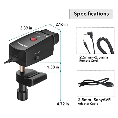 Camera Zoom Control Remote Controller for Sony 190P, 150P, VX2000E, 2100E