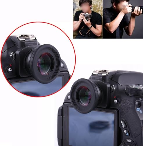DK-17M Magnifying Eyepiece High 10×10×4 1.5X Fixed Finder Eyepiece Magnifying Eyecup,Eyepiece Magnifier for DSLR Camera