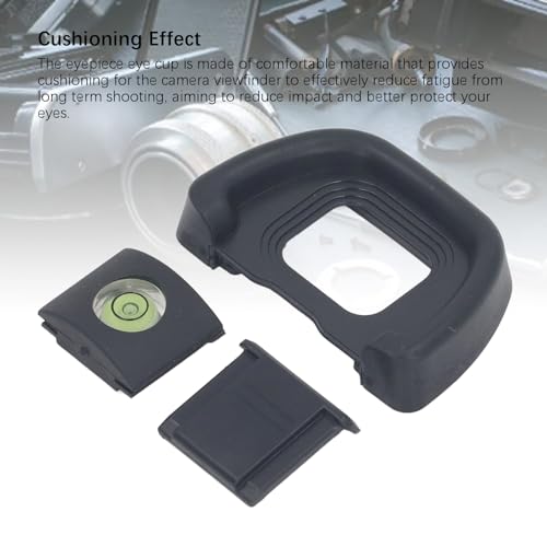 Eyepiece Eyecup Eye Cup, DK 31 Viewfinder Eyepiece Eyepiece + Level + Hot Shoe Cover 3 in 1 Set for Camera Viewfinder Microsingle Goggles