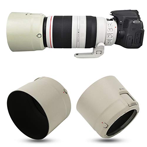 Lens Hood for - Lens - ET-83D White Plastic - Lens Hood Replacement - Camera Lens Hood - for EF 100-400mm F/4.5-5.6L is II USM