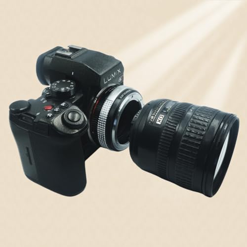 PHOLSY Lens Adapter Compatible with Nikon F (G-Type) Lens to Leica L Camera Nikon G / F to Leica L