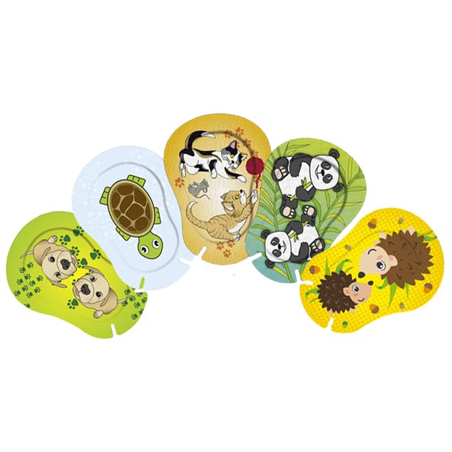 Ortopad® Bamboo Fun Pack Eye Patches, 50/Box (Medium Size, 2-4 yrs) Hedgehog Pack