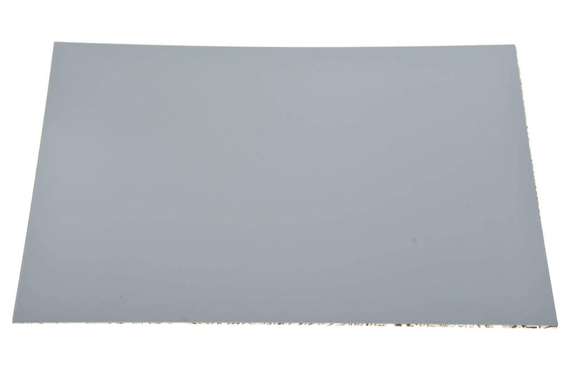 Dopro Blank Guitar Bass Pickguard Material Scratch Plate Material Sheet 290x433mm Black/White Shell