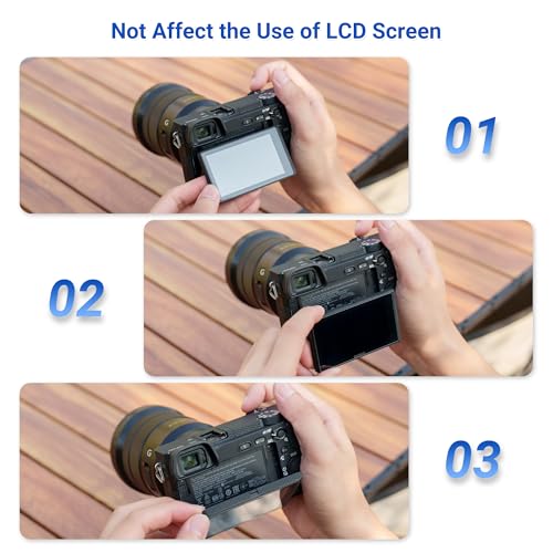 JJC 2-Pack FDA-EP10 Eyecup Eyepiece for Sony A6300 A6100 A6000 Cameras