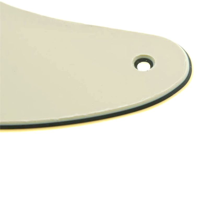 [AUSTRALIA] - Dopro 11 Hole Vintage 62 Strat ST SSS Single Coil Pickups Guitar Pickguard Scratch Plate with Screws for American FD 62 Stratocaster Aged White 3 Ply 